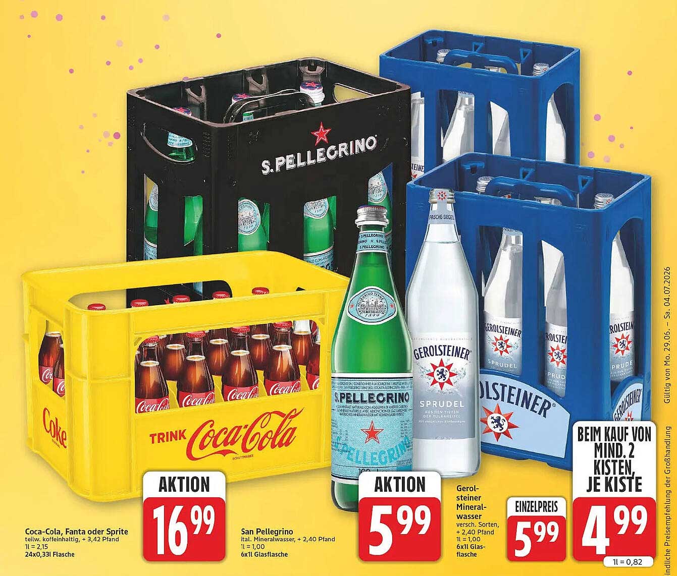 Coca-Cola, Fanta oder Sprite