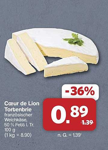 Coeur de Lion Tortenbrie