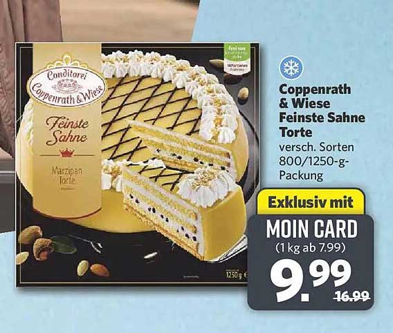 Coppenrath & Wiese Feinste Sahne Torte versch. Sorten 800/1250-g-Packung