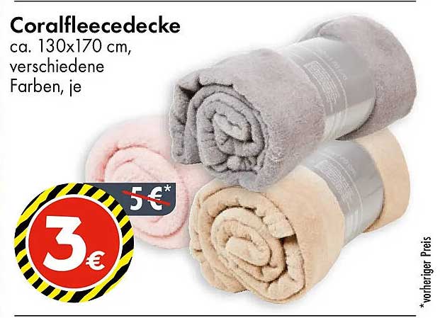 CoralFleecedecke