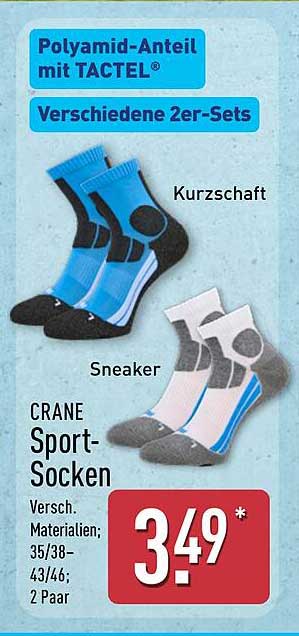 CRANE Sport-Socken