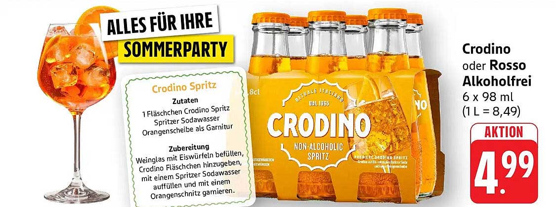 Crodino oder Rosso Alkoholfrei
