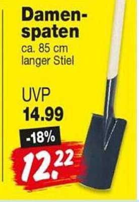 Damen-spaten ca. 85 cm langer Stiel