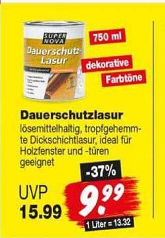Dauerschutzlasur