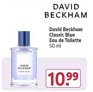 David Beckham Classic Blue Eau de Toilette 50 ml