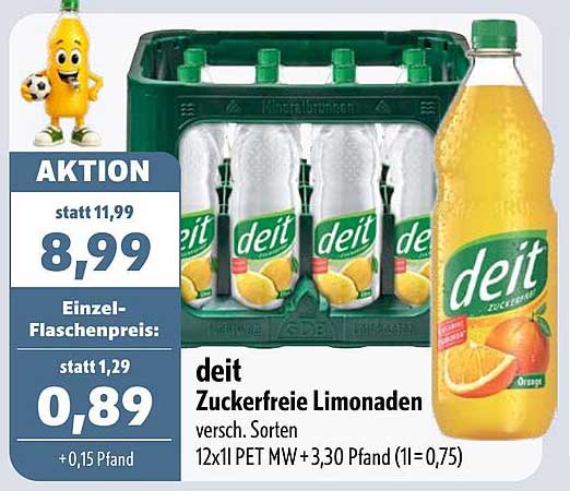 deit Zuckerfreie Limonaden
