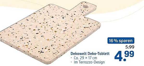 Dekowelt Deko-Tablett