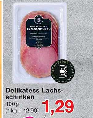 Delikatess Lachs-schenken