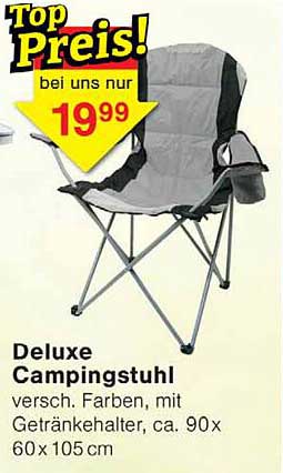 Deluxe Campingstuhl