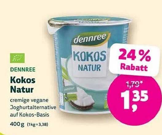 DENNREE Kokos Natur