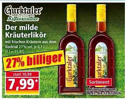 Der milde Kräuterlikör