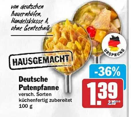 Deutsche Putenpfanne