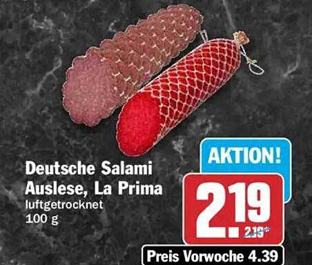 Deutsche Salami Auslese, La Prima luftgetrocknet 100 g