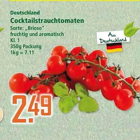 Deutschland Cocktailstrauchtomaten
