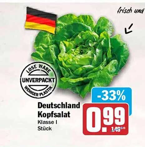 Deutschland Kopfsalat