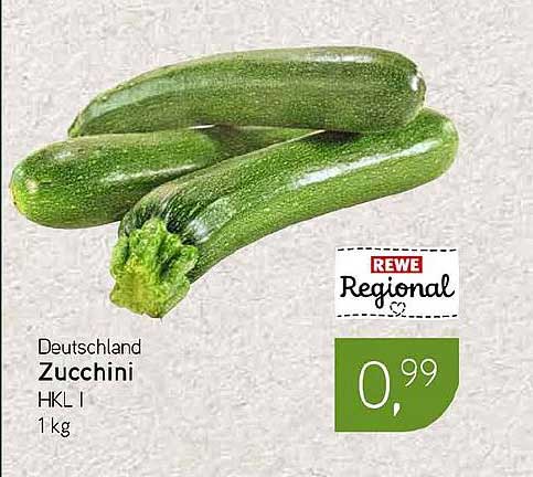 Deutschland Zucchini HKL I 1 kg
