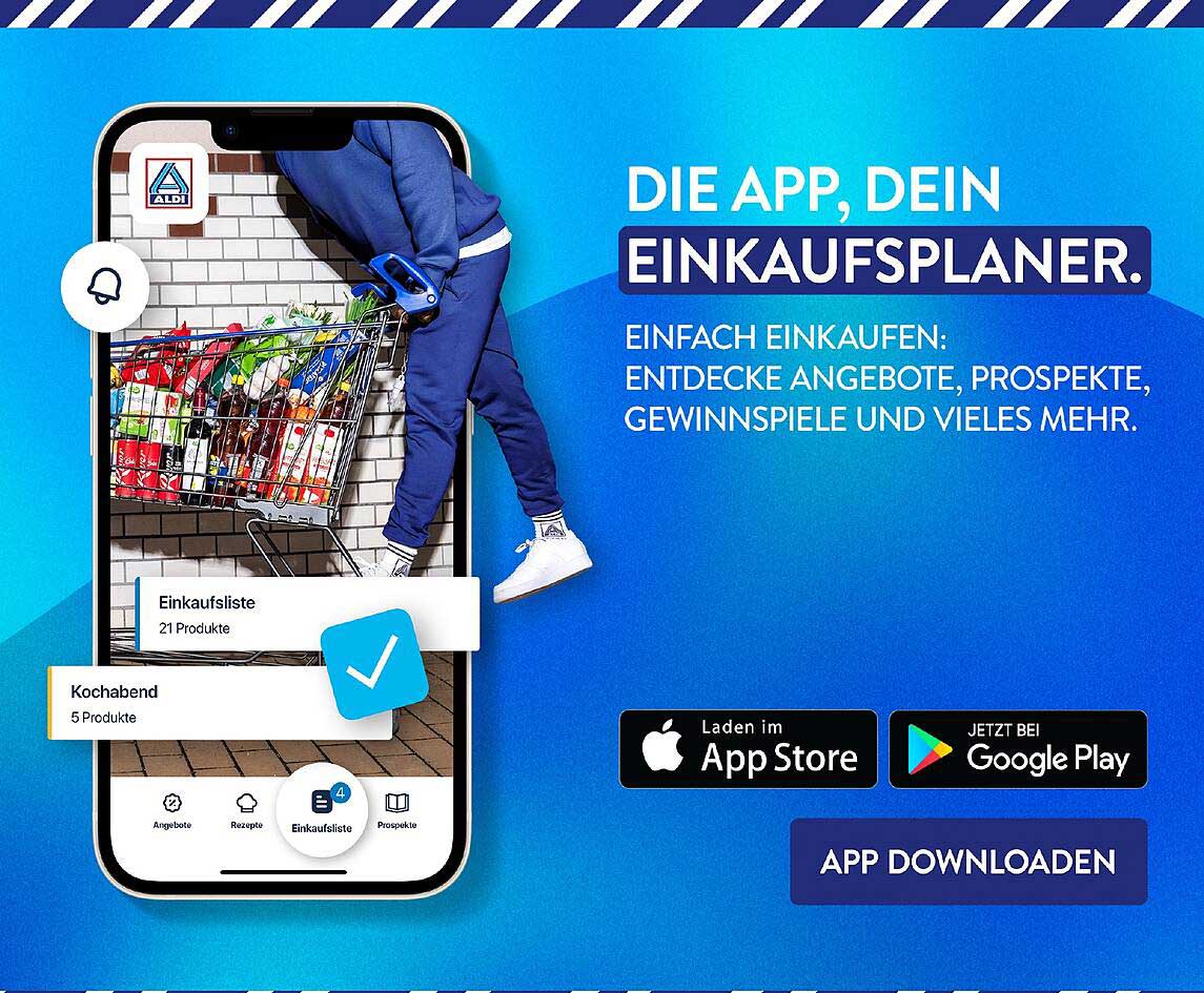DIE APP, DEIN EINKAUFSPLANER.