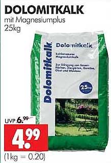 DOLOMITKALK mit Magnesiumplus 25kg