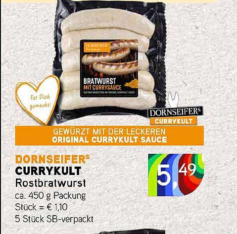 DORNSEIFER CURRYKULT Rostbratwurst