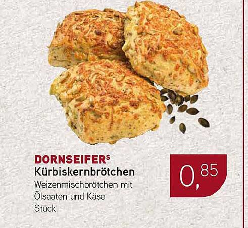 Dornseifers Kürbiskernbrötchen