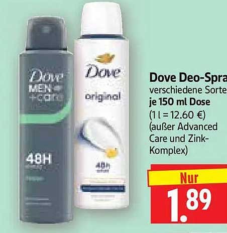 Dove Deo-Spray