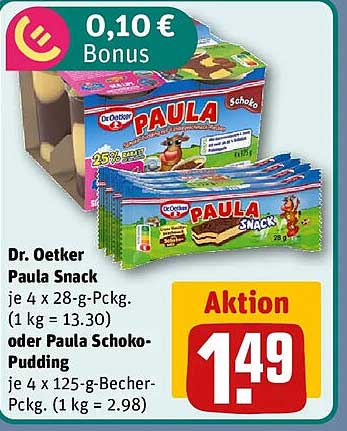 Dr. Oetker Paula Snack