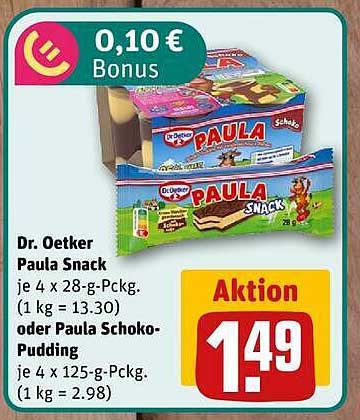 Dr. Oetker Paula Snack