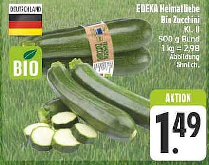 EDEKA Heimatliebe Bio Zucchini
