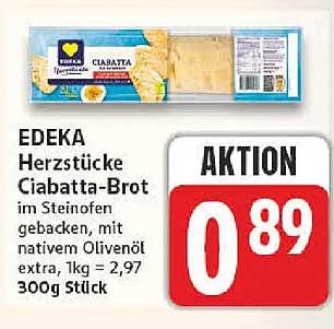 EDEKA Herzstücke Ciabatta-Brot