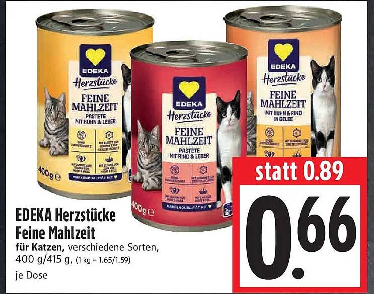 EDEKA Herzstücke Feine Mahlzeit