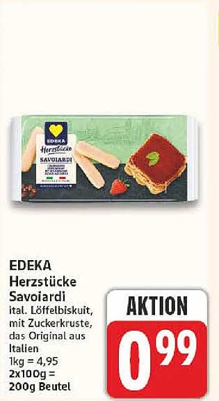 EDEKA Herzstücke Savoardi