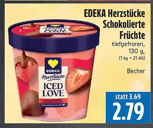EDEKA Herzstücke Schokolierte Früchte