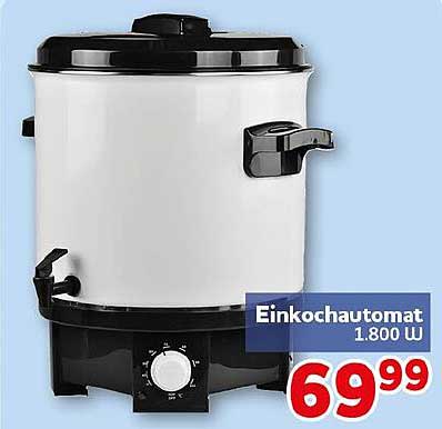 Einkochautomat 1.800 W
