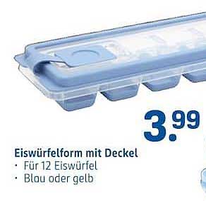 Eiswürfelform mit Deckel