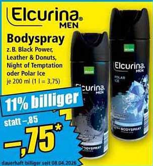 Elcurina MEN Bodyspray