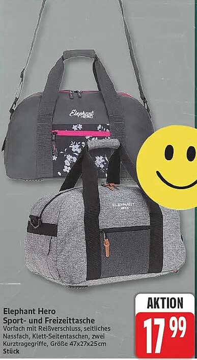 Elephant Hero Sport- und Freizeittasche