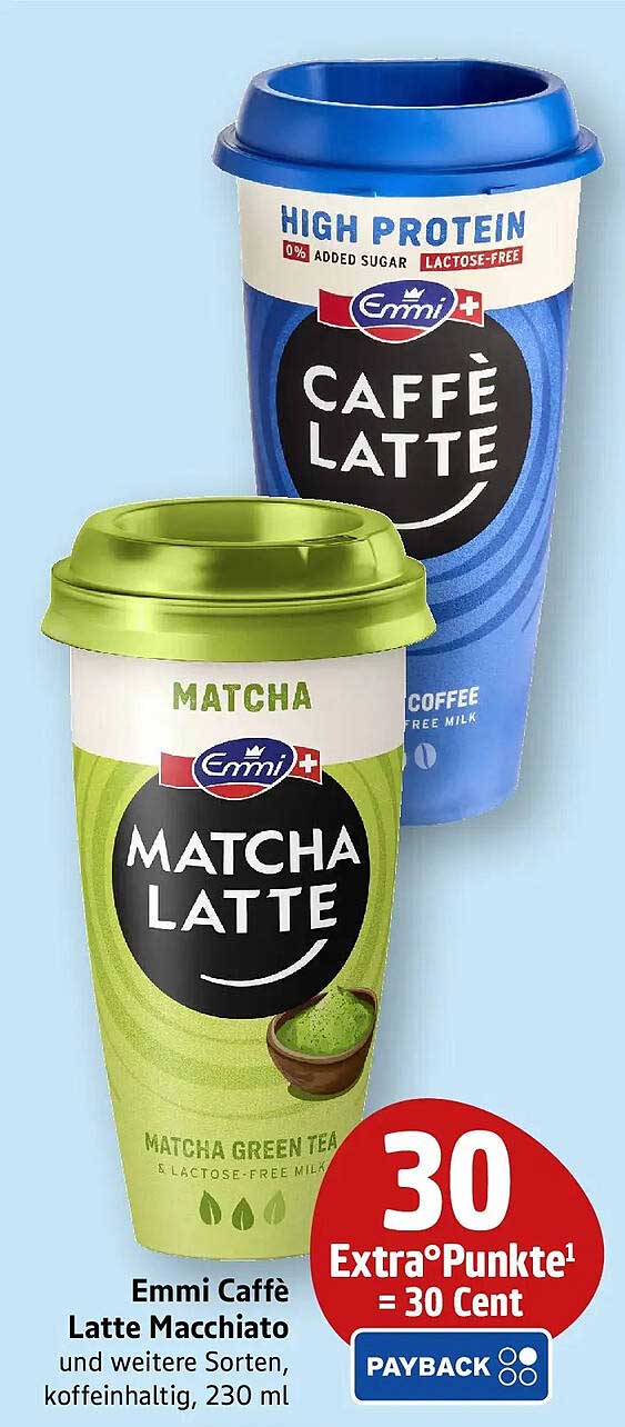 Emmi Caffè Latte Macchiato und weitere Sorten, koffeinhaltig, 230 ml