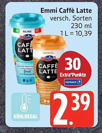 Emmi Caffè Latte versch. Sorten 230 ml