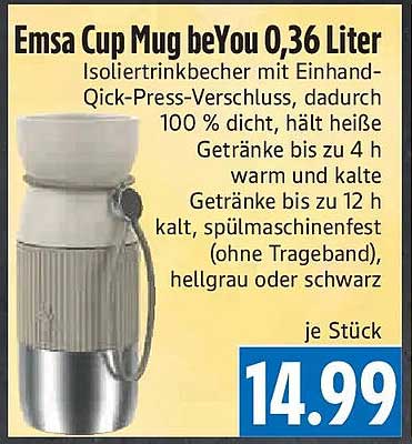 Emsa Cup Mug beYou 0,36 Liter