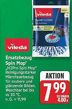 Ersatzbezug Spin Mop*