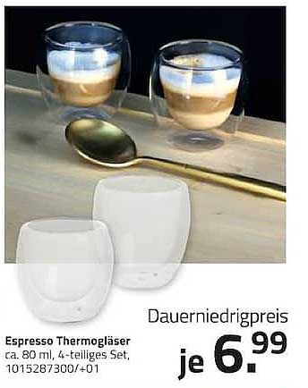 Espresso Thermogläser