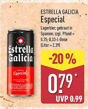 ESTRELLA GALICIA Especial