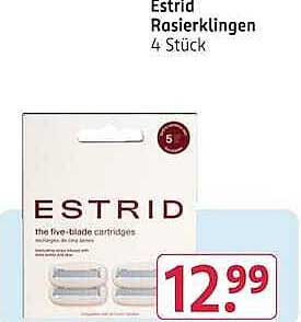 Estrid Rasierklingen 4 Stück