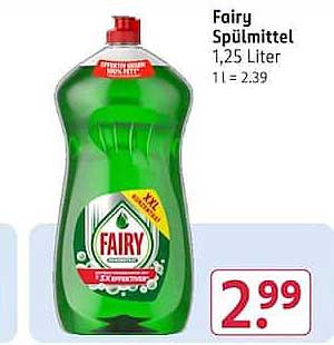 Fairy Spülmittel 1,25 Liter