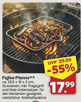 Fajita-Pfanne**