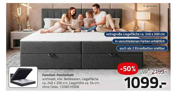 Familien-Polsterbett
