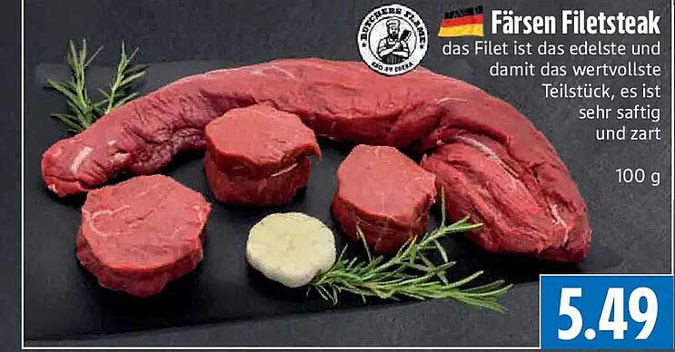 Färsen Filetsteak