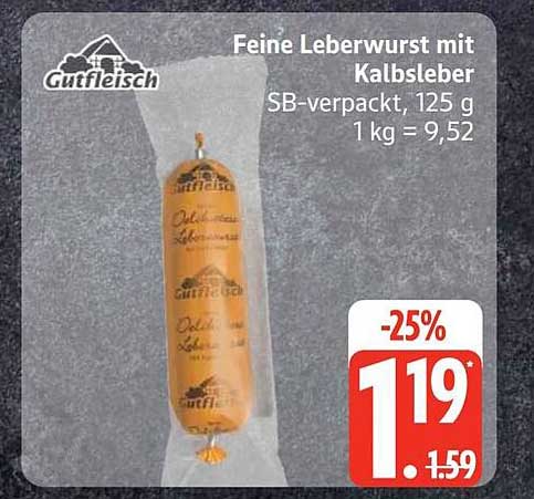 Feine Leberwurst mit Kalbsleber