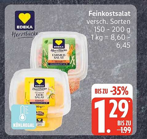 Feinkostsalat versch. Sorten