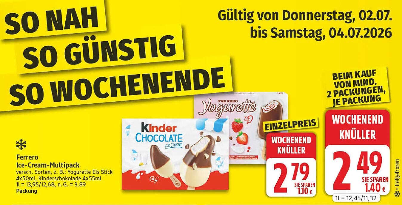 Ferrero Ice-Cream-Multipack